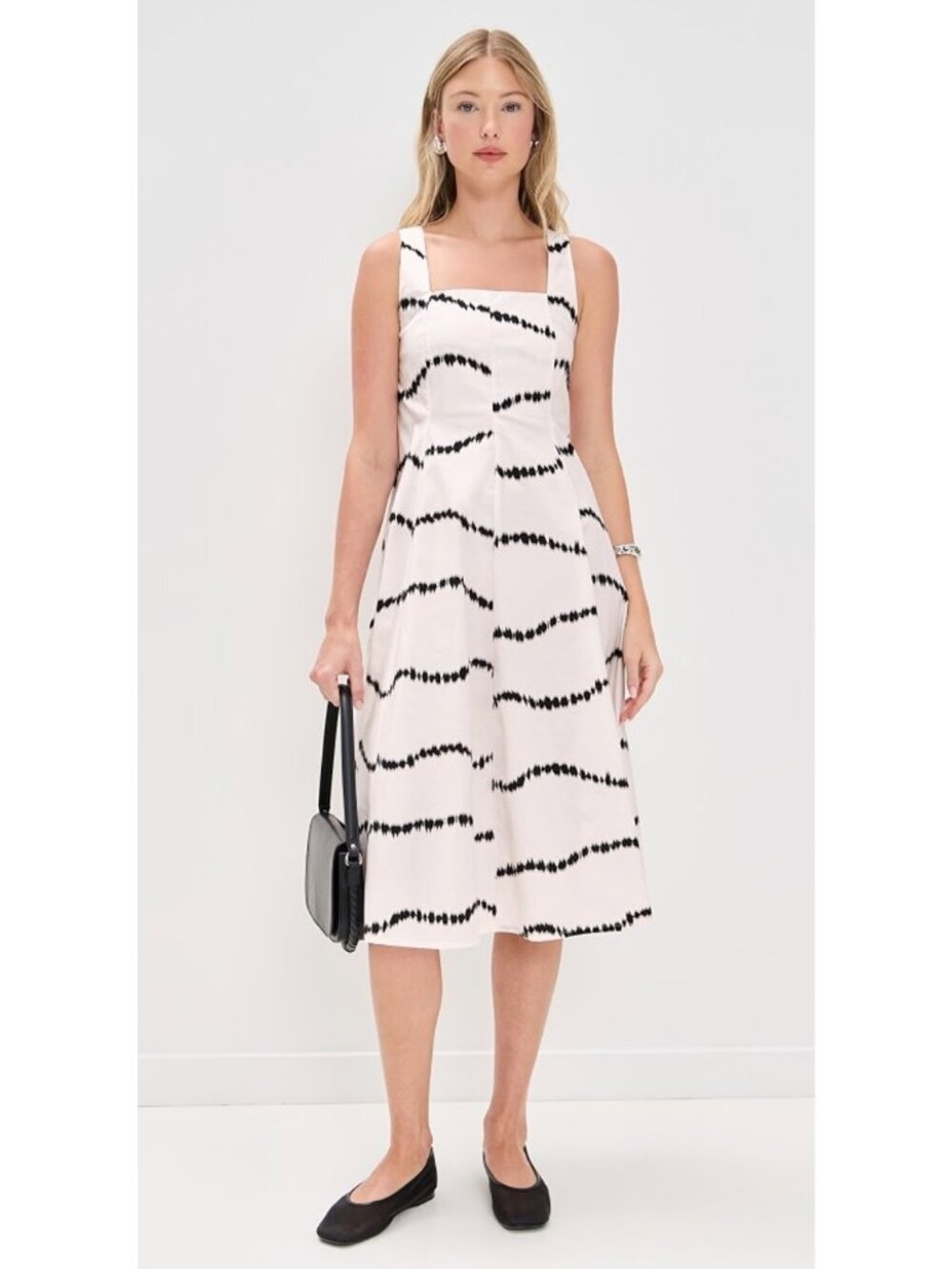 The Lulo Project The sea Print Dress in Beige Size L